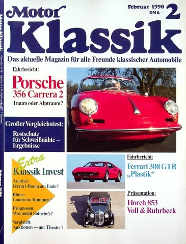 Deckblatt Motor Klassik (02/1990)